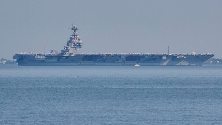 The-USS-Gerald-R-Ford-aircraft-carrier-leaves-Naval-Station-Norfolk-Tuesday-June-23-2025-in-Norfolk.jpeg