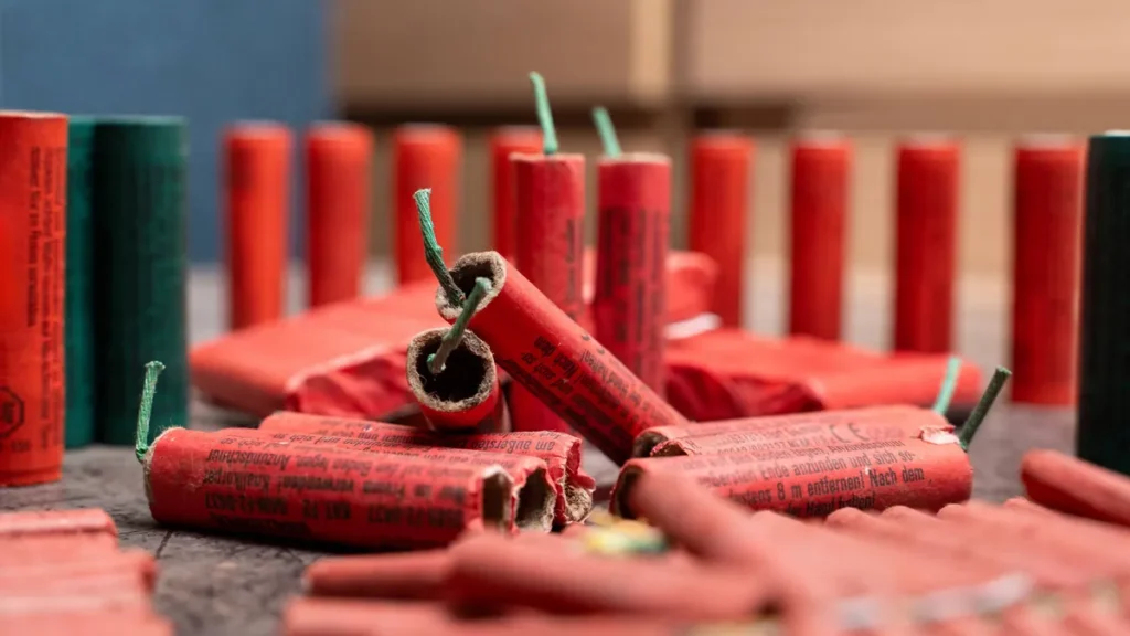 bavaria-germany-december-17-2025-close-up-of-various-red-firecrackers-and-fireworks-with-visible-fus.webp