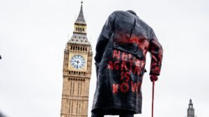 February-27-2026-London-London-UK-London-UK-Winston-Churchill-statue-in-Westminster-Square-vandalise.jpeg
