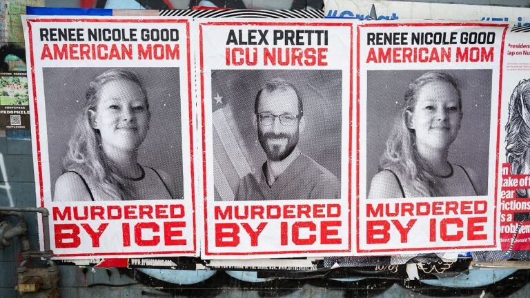 Posters-of-Alex-Pretti-and-Renee-Good-both-shot-and-killed-by-ICE-agents-are-pasted-onto-a-wall-in-t.jpeg