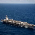April-2-2026-Uss-Gerald-R-Ford-International-Waters-The-Ford-class-aircraft-carrier-USS-Gerald-R-For.jpeg