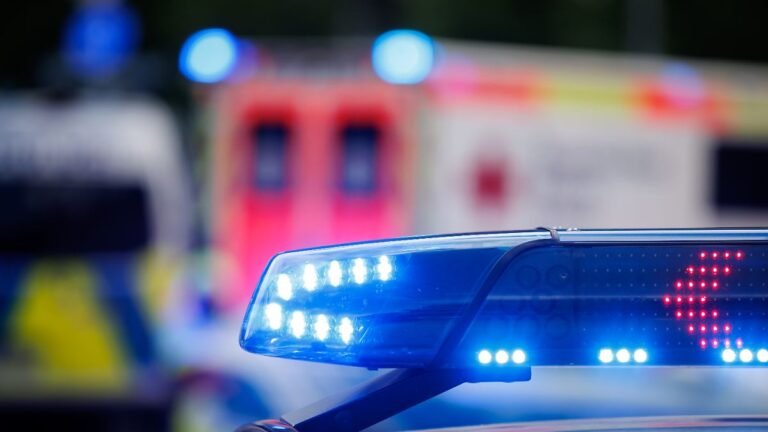 Das-eingeschaltete-Blaulicht-ist-am-16-04-2024-in-Muenchen-Bayern-auf-einem-Einsatzfahrzeug-der-Poli.jpeg