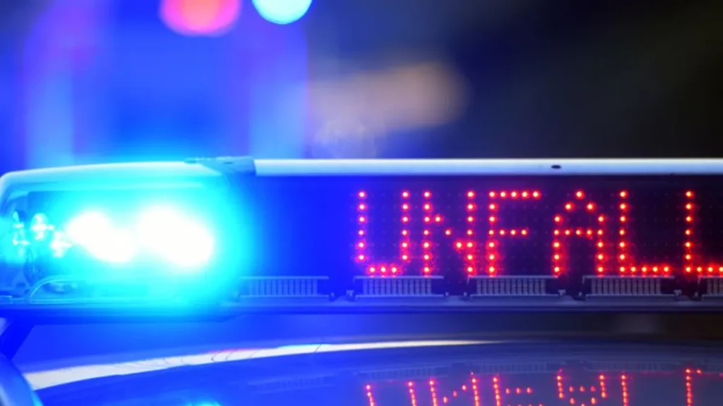 auf-einem-polizeifahrzeug-warnt-eine-leuchtschrift-vor-einer-unfallstelle-symbolbild-der-motorradfah.webp