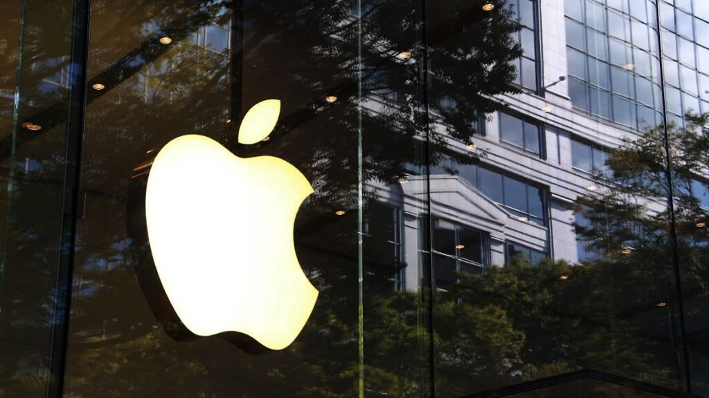 The-trademark-of-Apple-Inc-is-seen-at-Omotesando-in-Shibuya-Ward-Tokyo-on-September-13-2023-Apple-In.jpeg