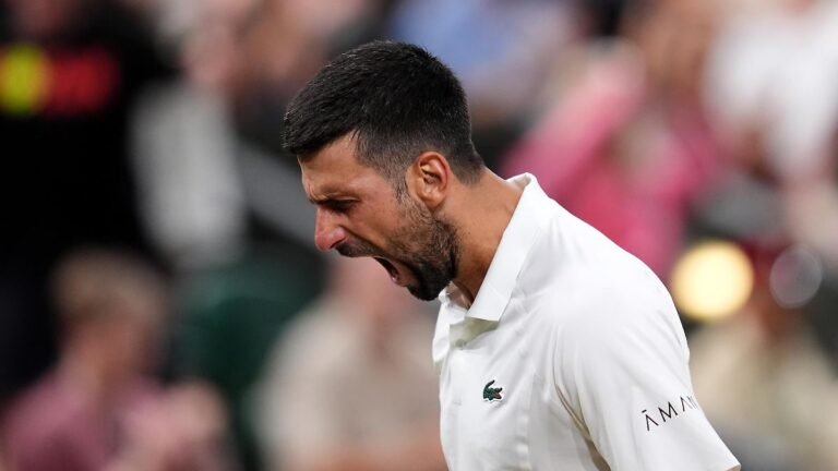 Wimbledon-2026-Day-Nine-All-England-Lawn-Tennis-and-Croquet-Club-Novak-Djokovic-of-Serbia-reacts-dur.jpeg